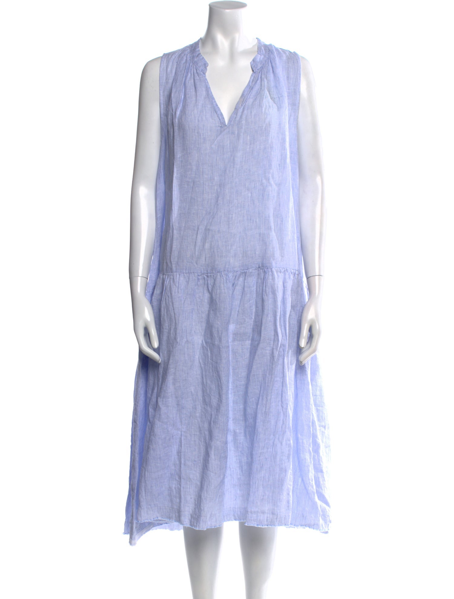 Kristensen Du Nord Linen Midi Length Dress