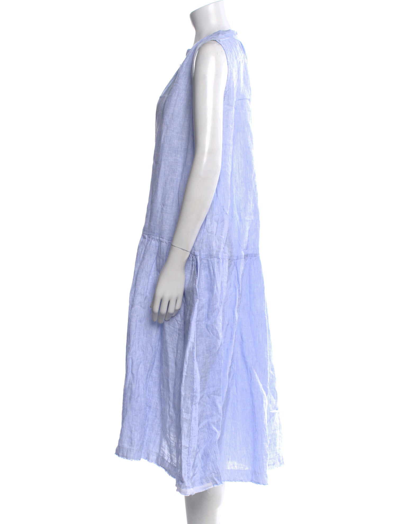 Kristensen Du Nord Linen Midi Length Dress