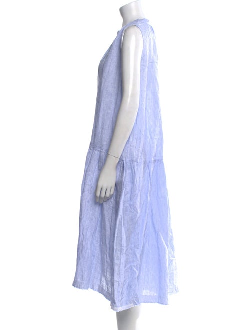 Kristensen Du Nord Linen Midi Length Dress