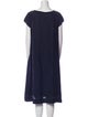 Kristensen Du Nord Silk Knee-Length Dress