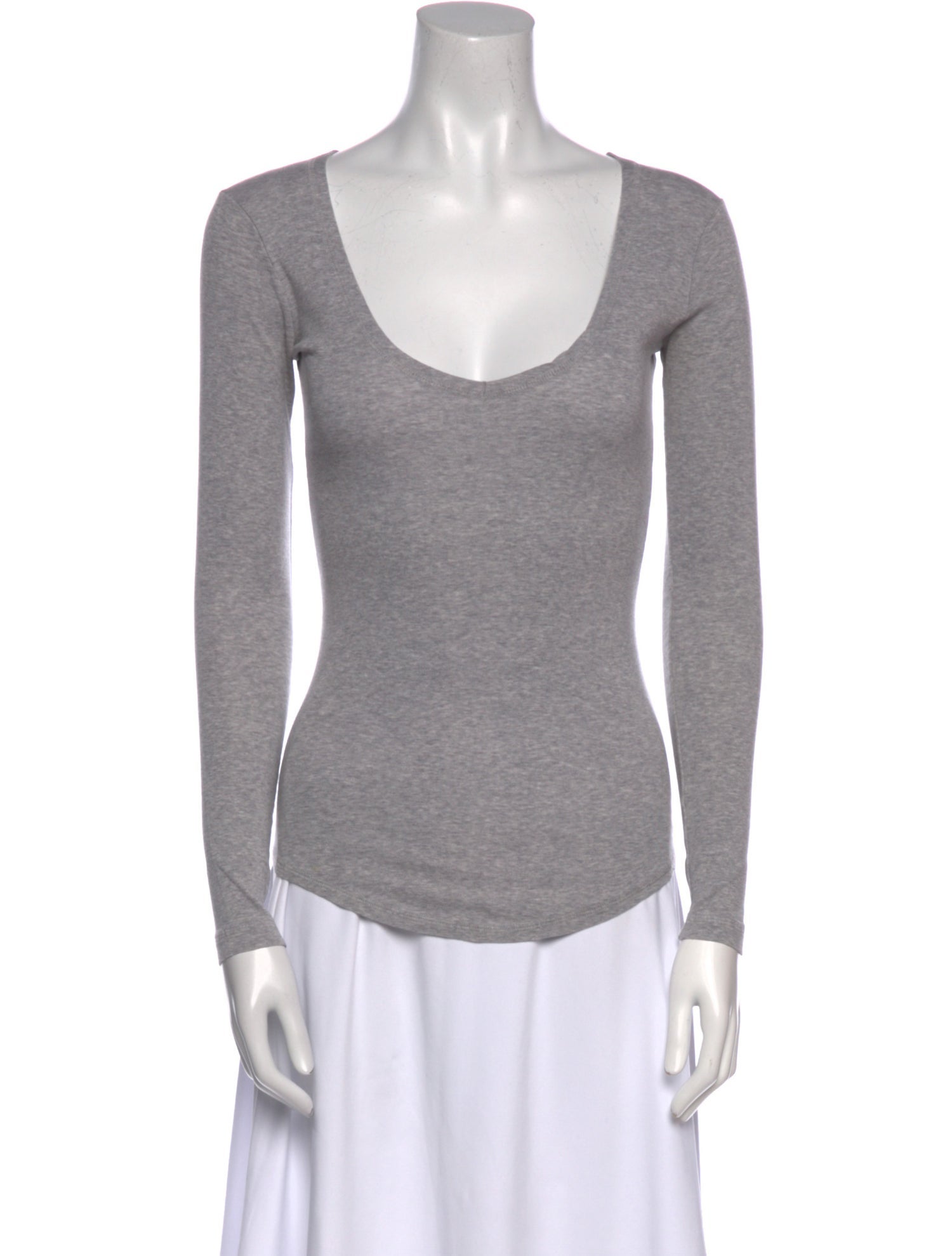 Kristensen Du Nord Scoop Neck Long Sleeve T-Shirt