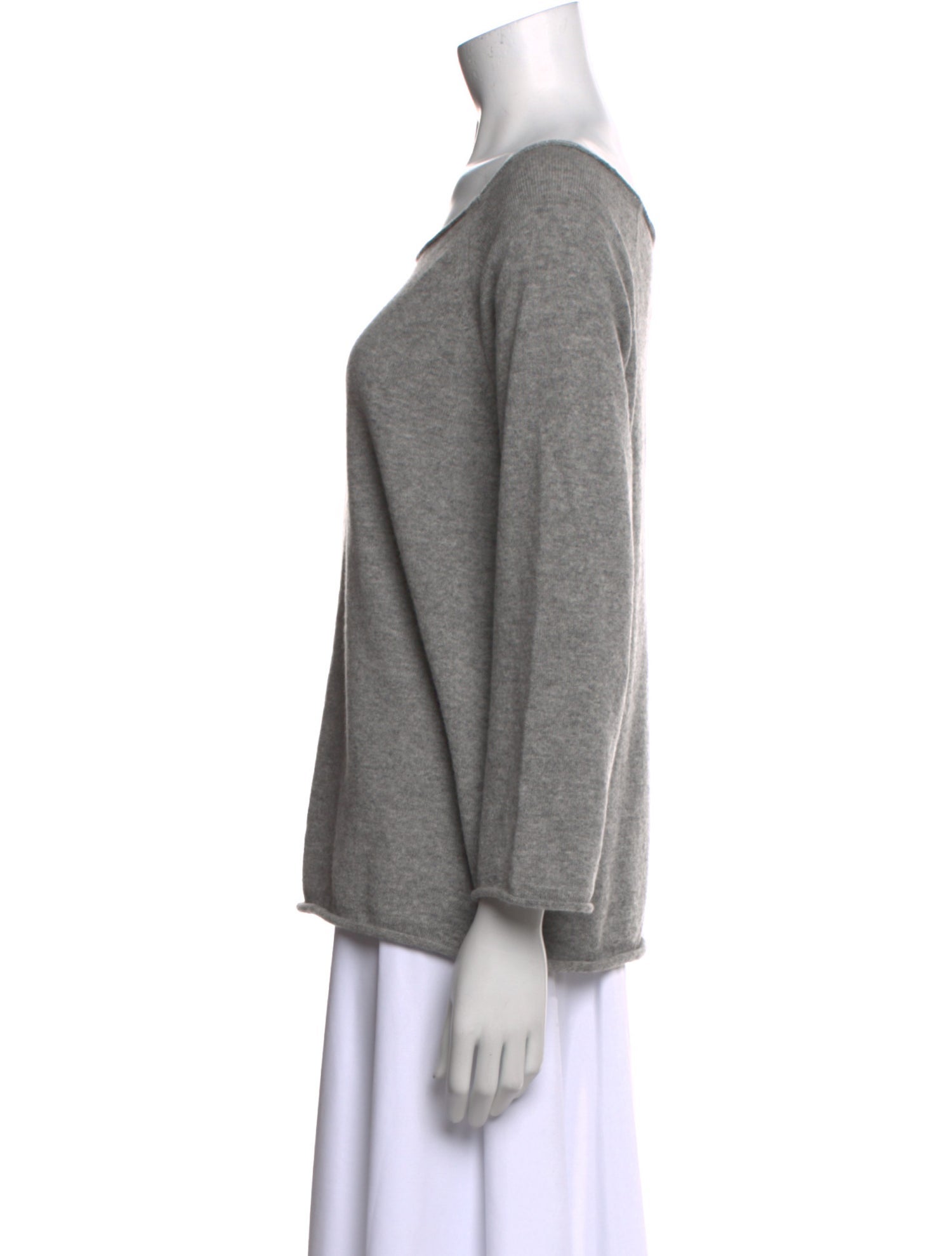 Kristensen Du Nord Cashmere Scoop Neck Sweater