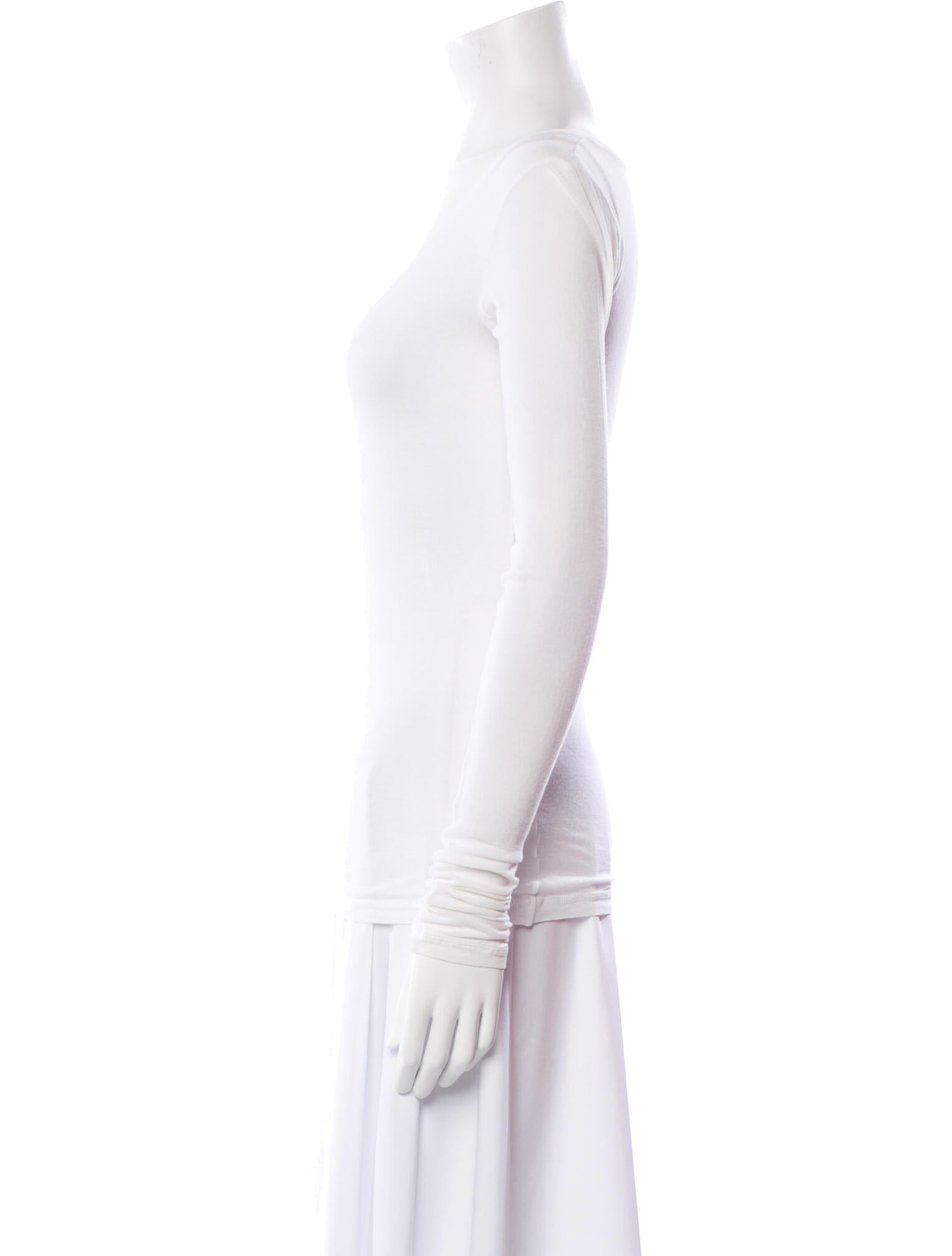 Kristensen Du Nord Scoop Neck Long Sleeve T-Shirt