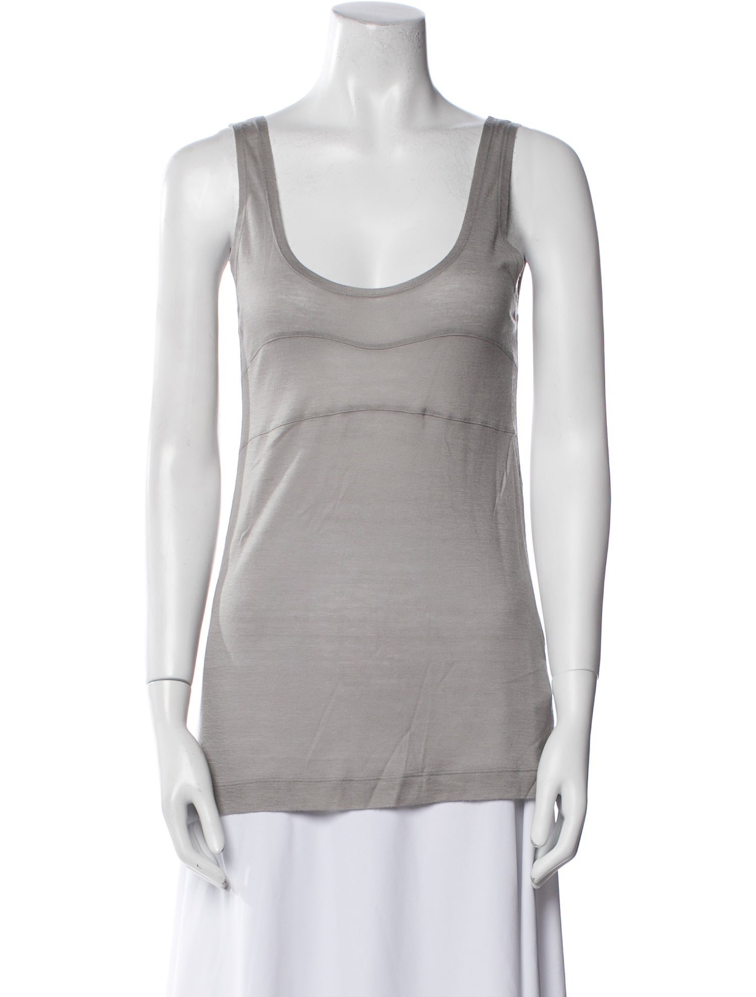 Kristensen Du Nord Cashmere Scoop Neck Top