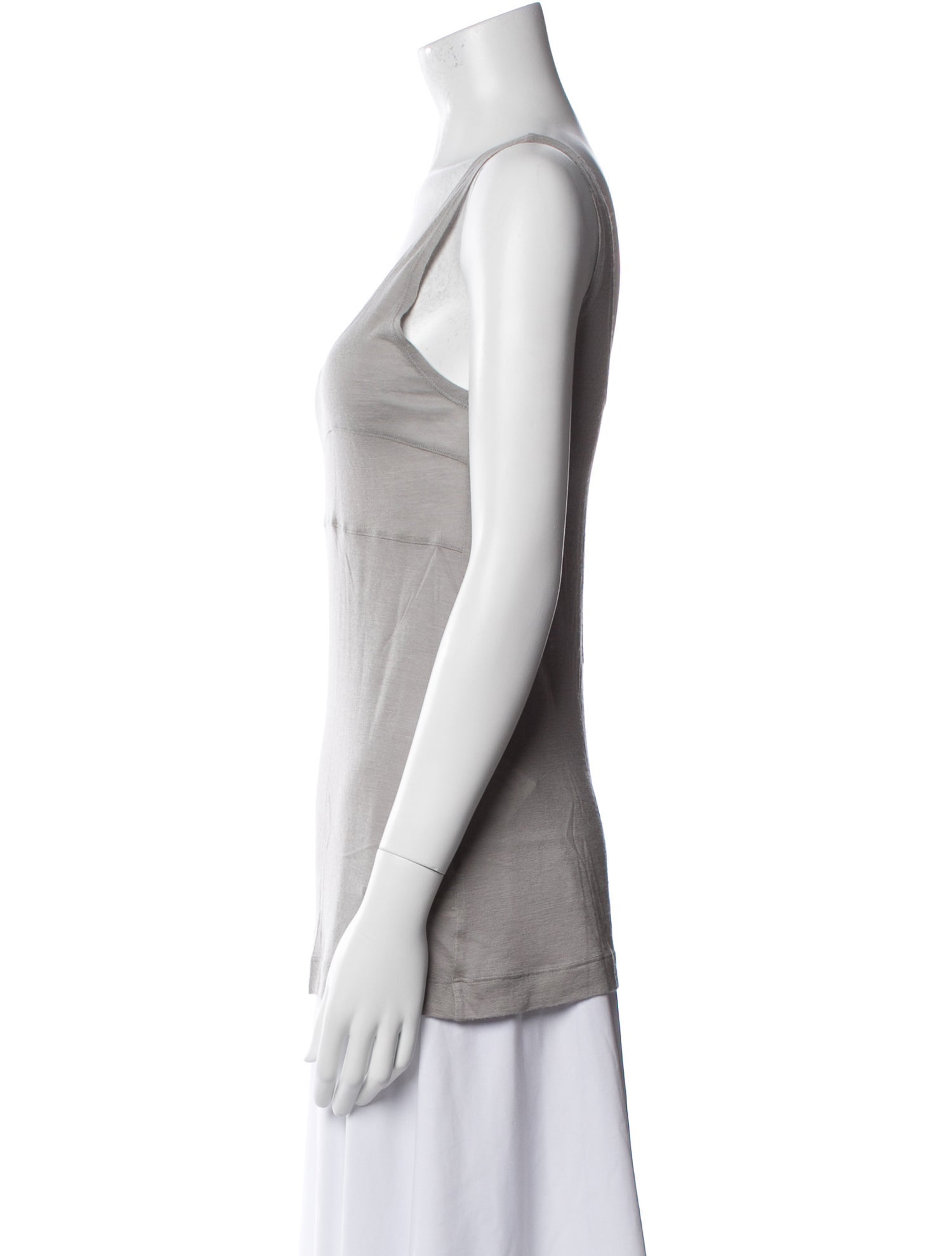 Kristensen Du Nord Cashmere Scoop Neck Top