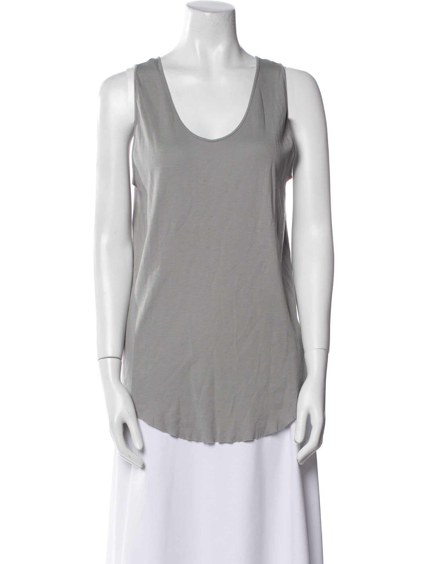 Kristensen Du Nord Scoop Neck Sleeveless Top