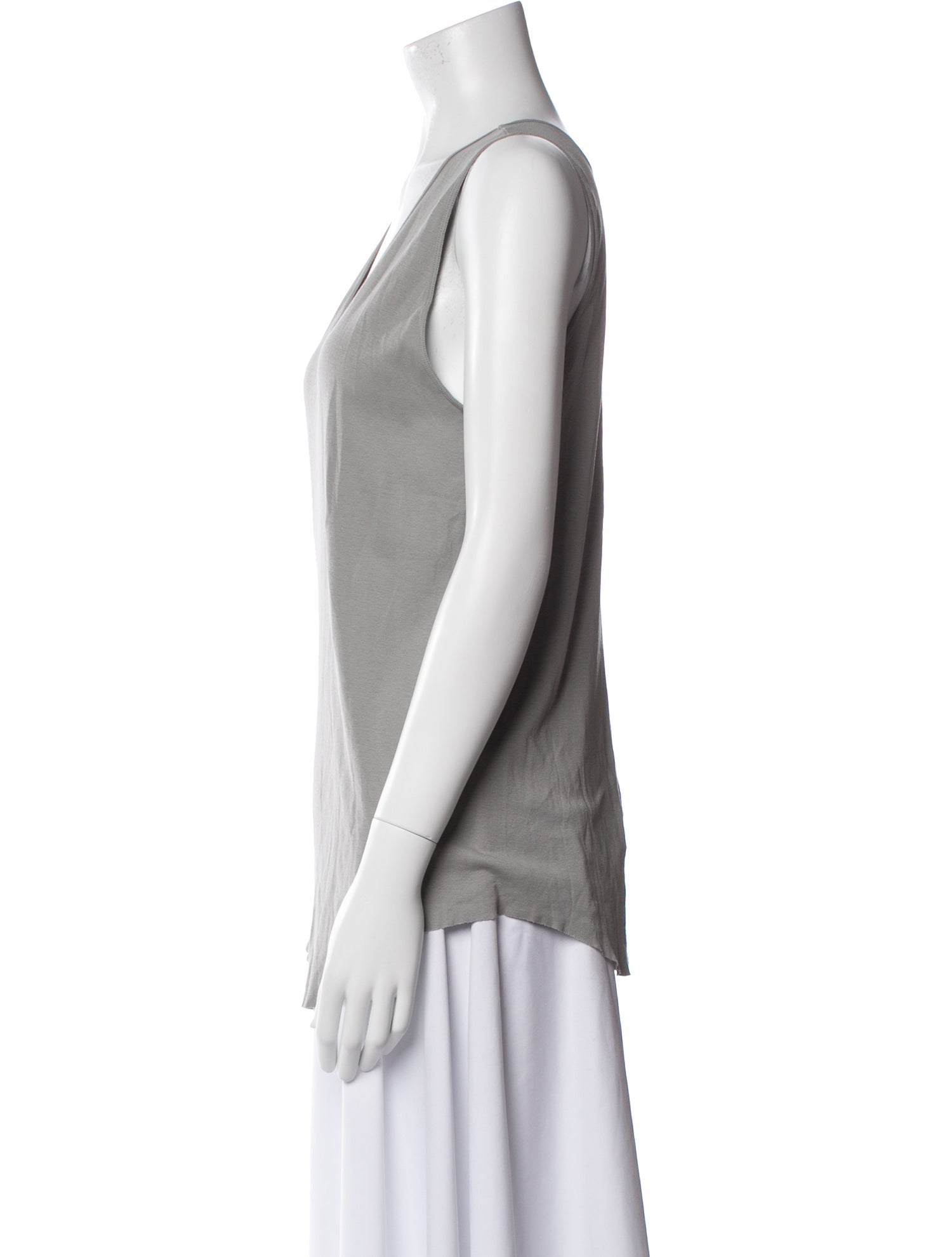 Kristensen Du Nord Scoop Neck Sleeveless Top
