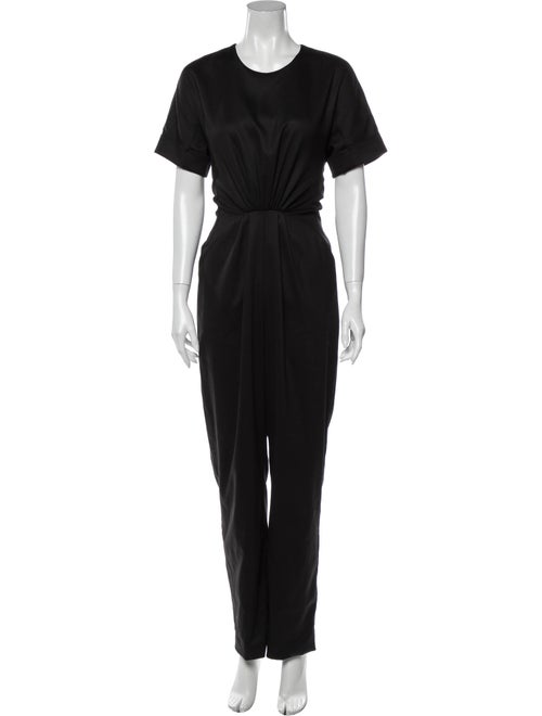 Kaelen Crew Neck Jumpsuit Black