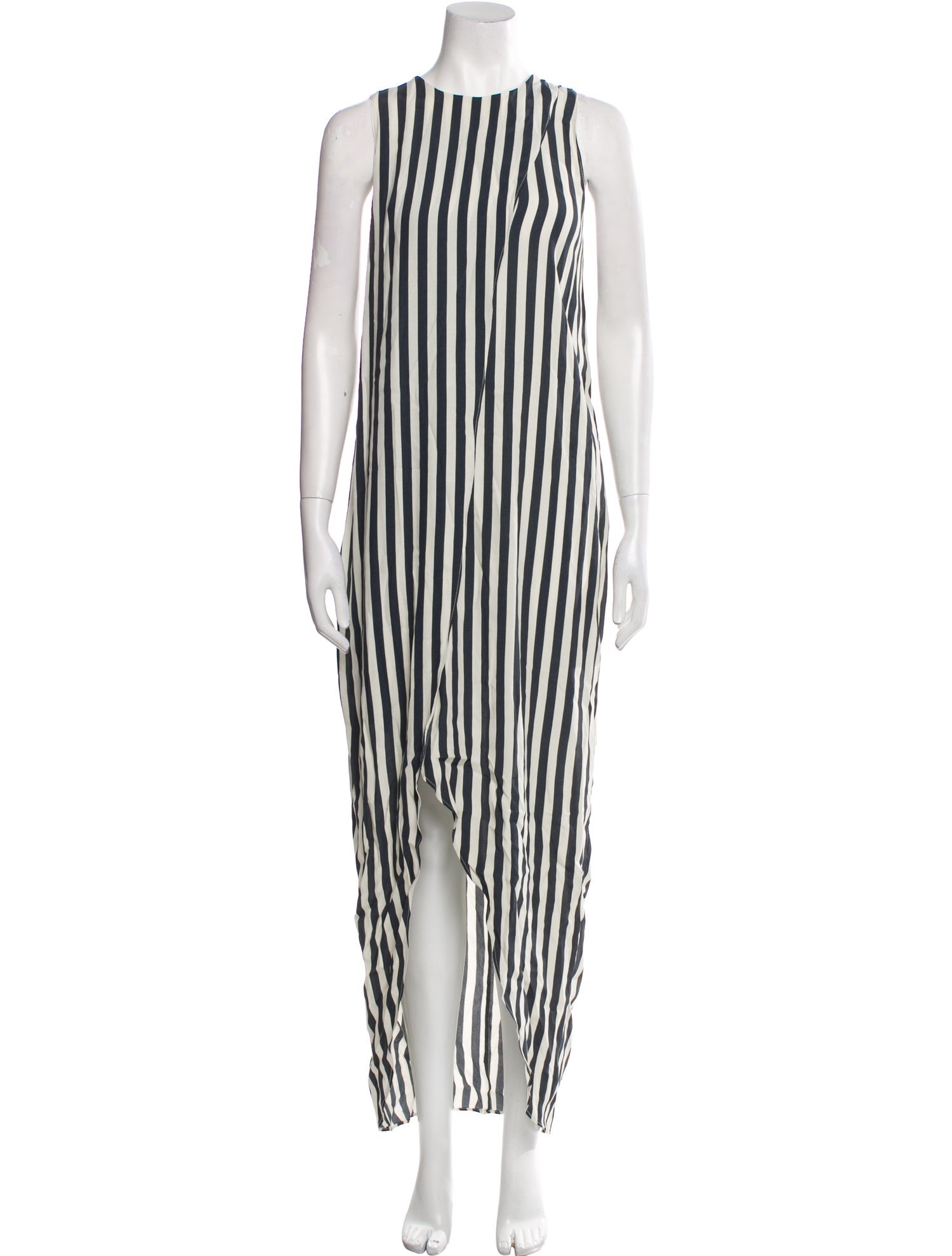Kaelen Striped Long Dress