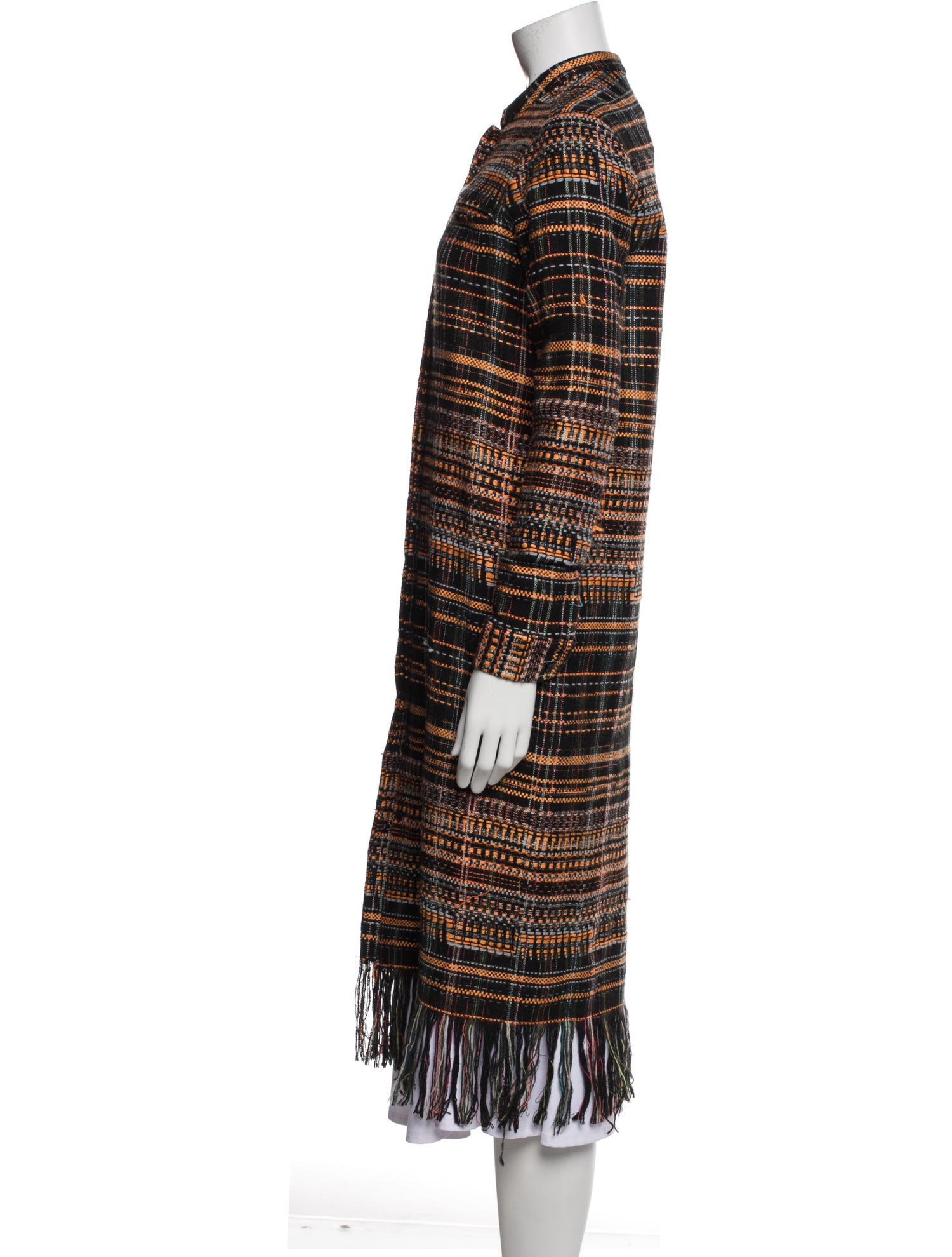 Kaelen Plaid Print Coat
