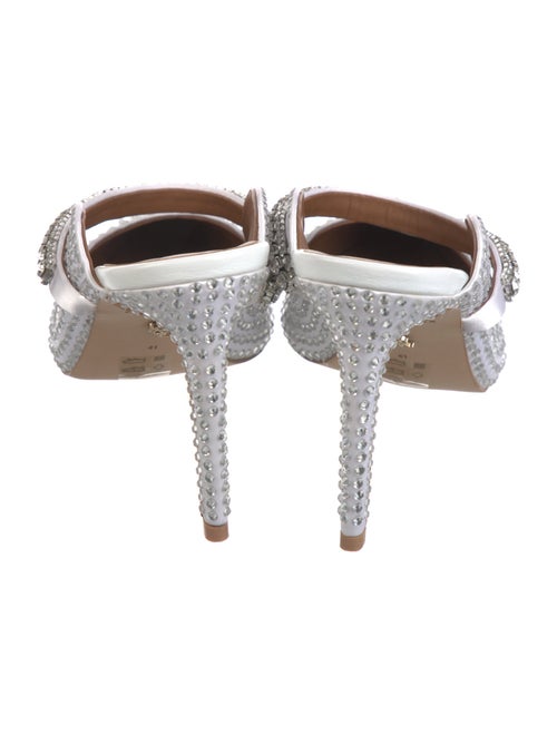 Kurt Geiger Nylon Crystal Embellishments Mules