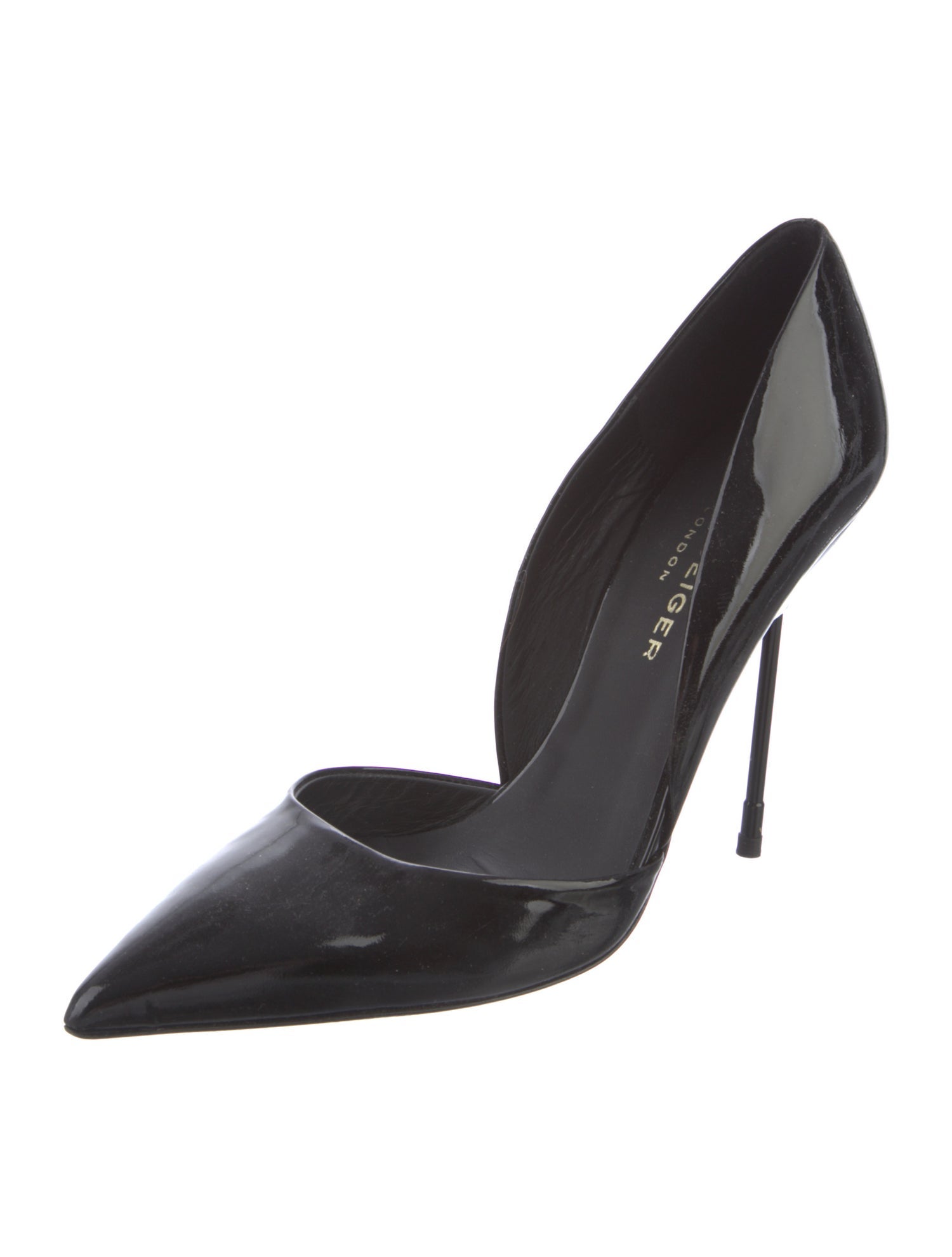 Kurt Geiger Patent Leather D'Orsay Pumps