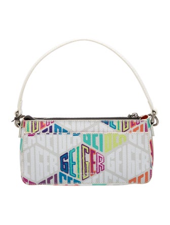 Kurt Geiger Canvas Top Handle Bag