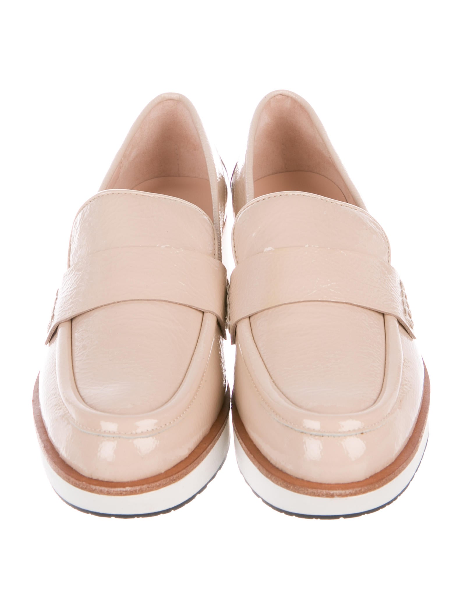 kate spade new york deck patent leather loafers