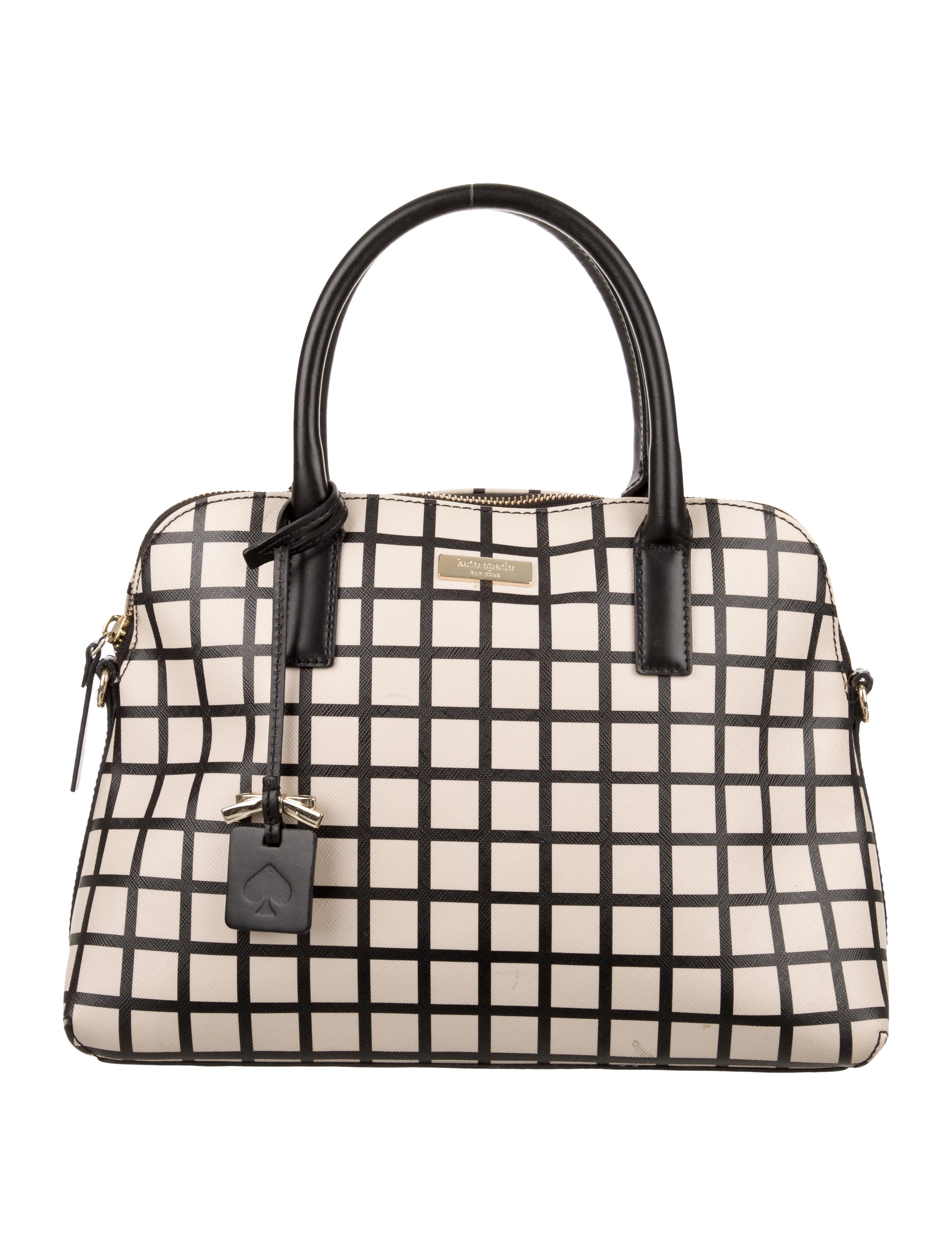 Kate Spade New York Leather Dome Satchel Handbags WKA137114 The
