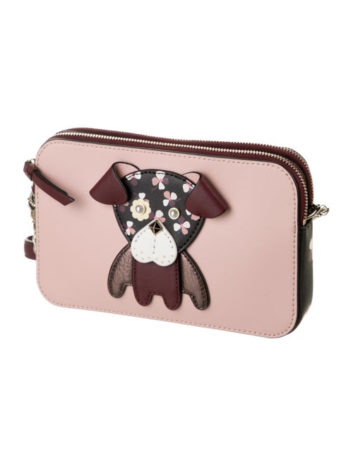 Kate Spade New York Floral Pup Novelty Crossbody Bag w/ Tags Handbags WKA141540 The RealReal