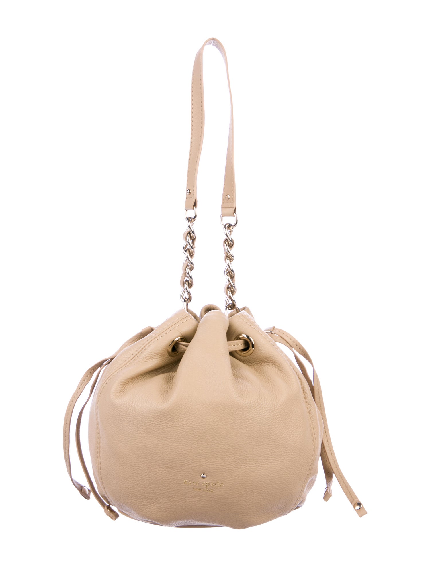 Kate Spade New York Leather Bucket Bag Handbags WKA144469 The