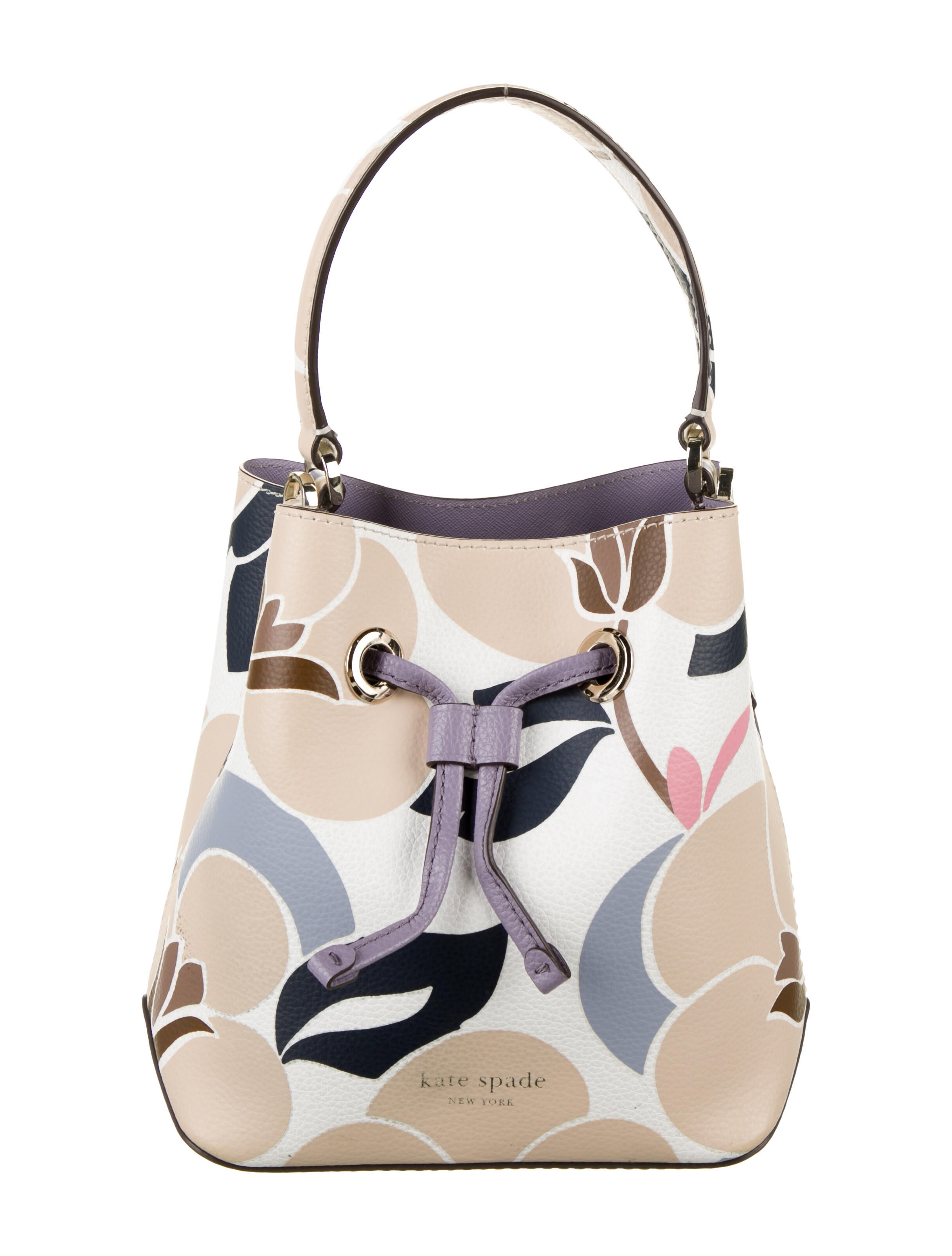 [ndearose]★Petite Eva bag_7color★ Kate Spade New York Eva Breezy Floral Small Bucket Bag