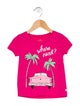 Kate Spade New York Girls' Printed Short Sleeve Top