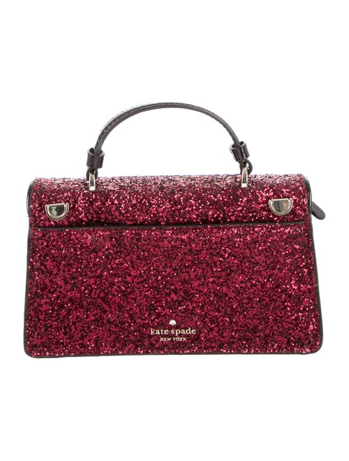 Kate Spade New York Odette Glitter Mini Top Handle Crossbody Bag w