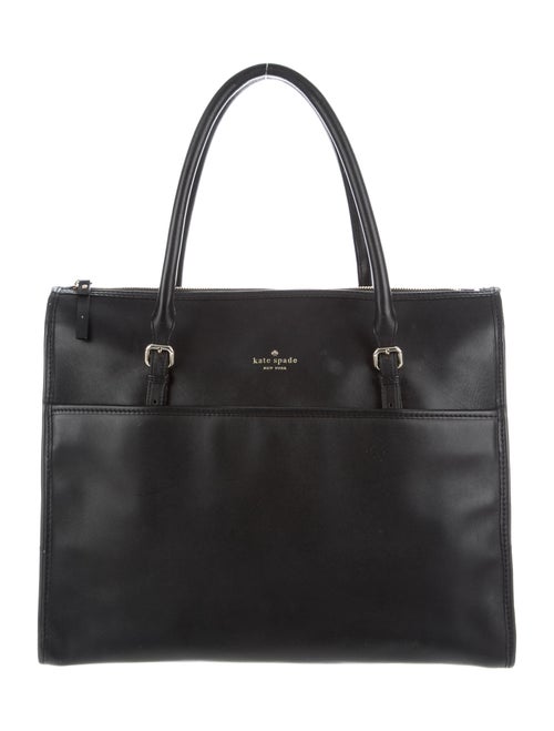 Kate Spade New York Leather Handle Bag Black