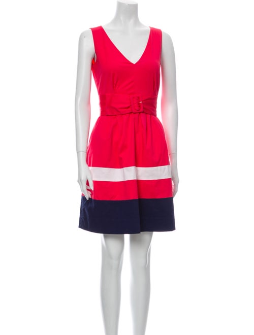 Kate Spade New York Colorblock Pattern Mini Dress