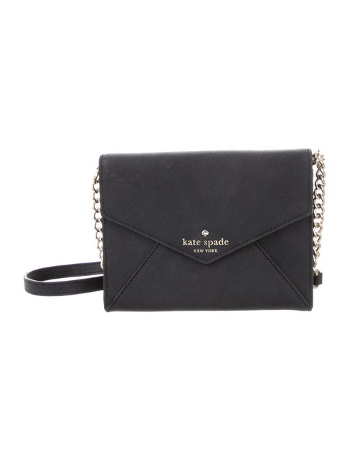 Kate Spade New York Leather Crossbody Bag Black