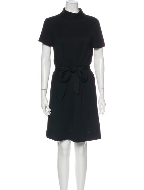 Kate Spade New York Turtleneck Mini Dress Black