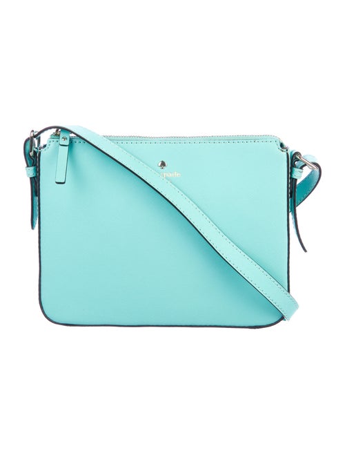 Kate Spade New York Leather Shoulder Bag Blue