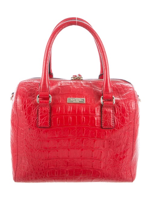 Kate Spade New York Leather Shoulder Bag Red