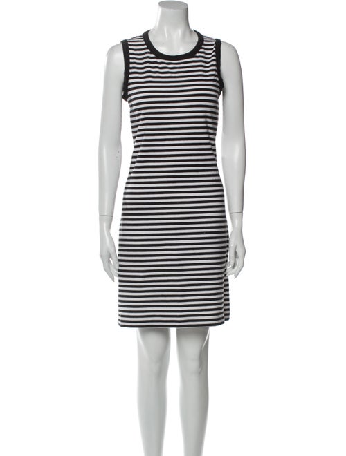 Kate Spade New York Striped Mini Dress Black