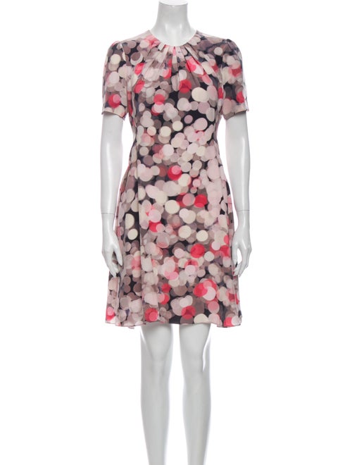 Kate Spade New York Silk Mini Dress Purple