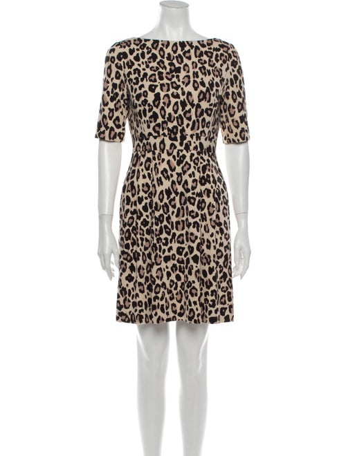 Kate Spade New York Animal Print Mini Dress