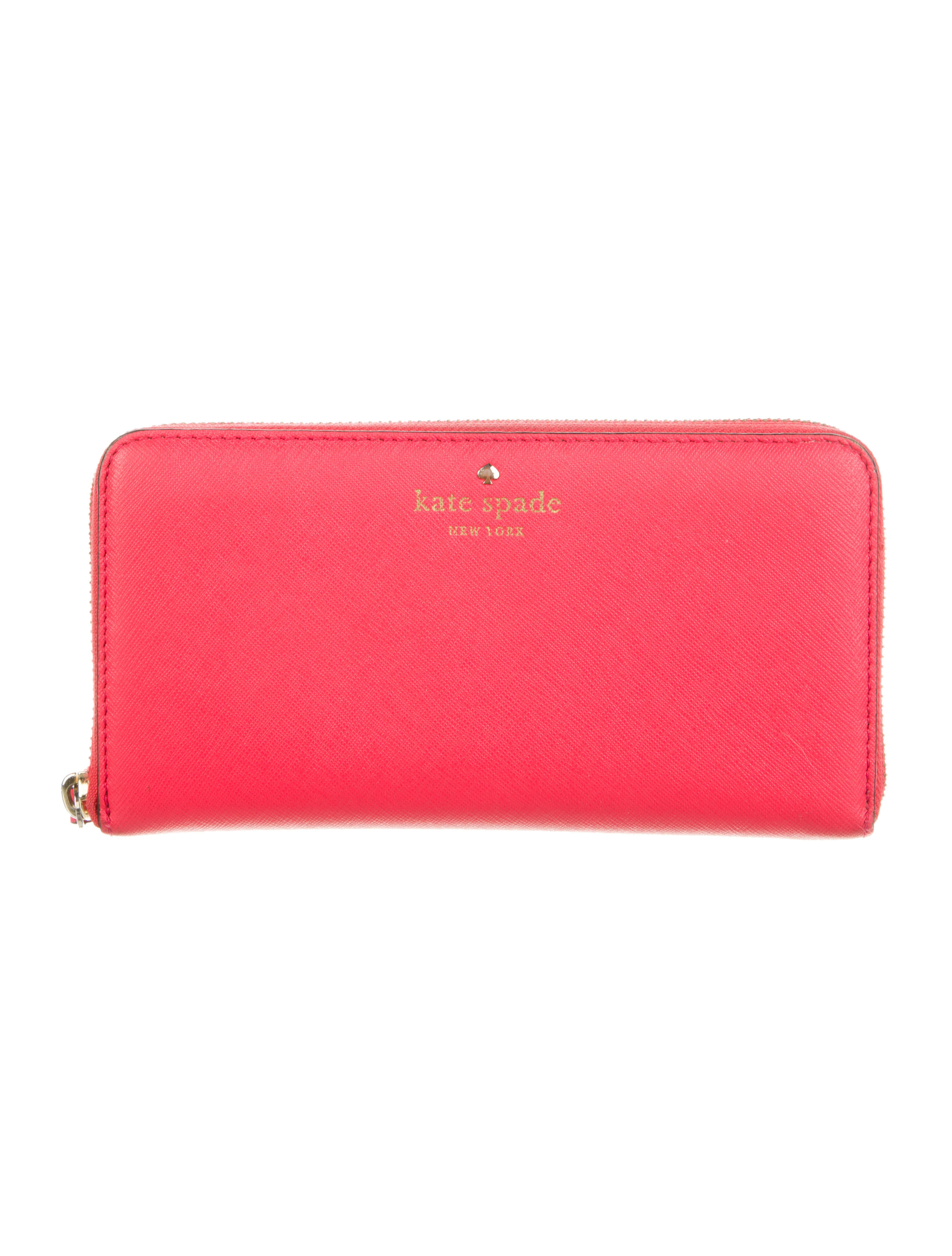 kate spade hot pink wallet
