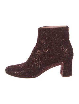 Kate Spade New York Printed Glitter Accents Boots
