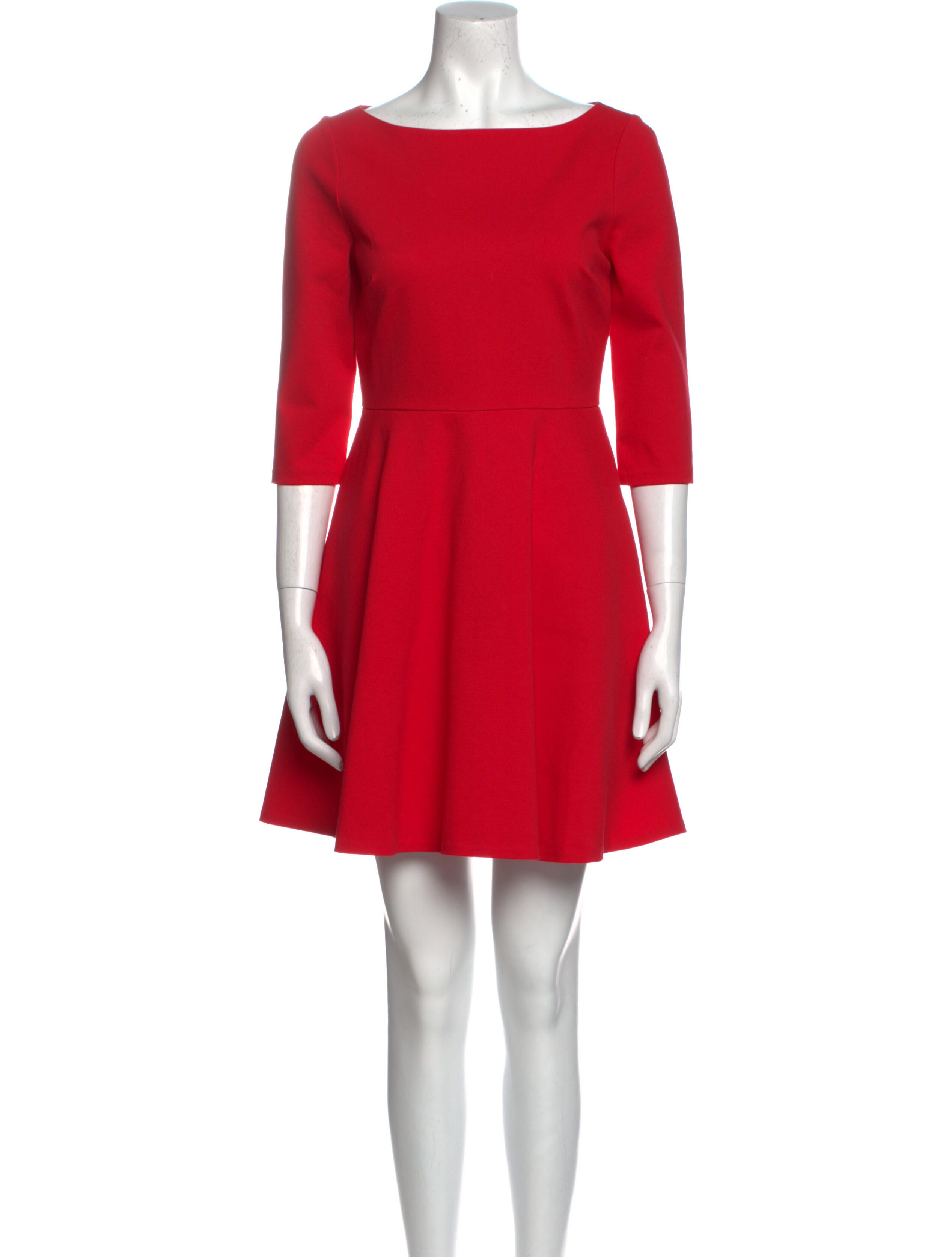 Kate Spade New York Bateau Neckline Mini Dress