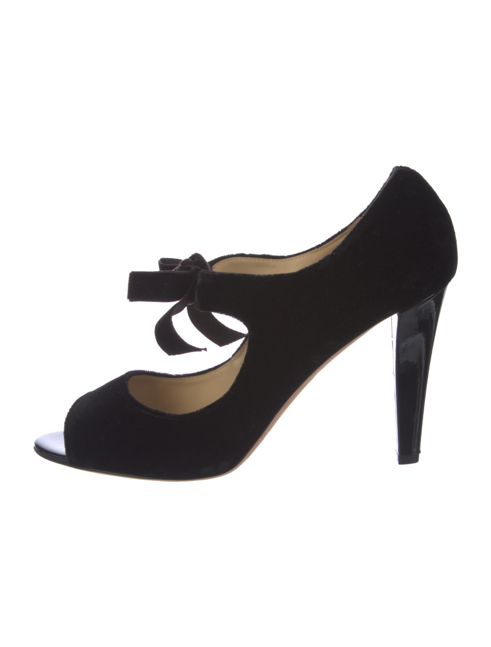 kate spade velvet heels