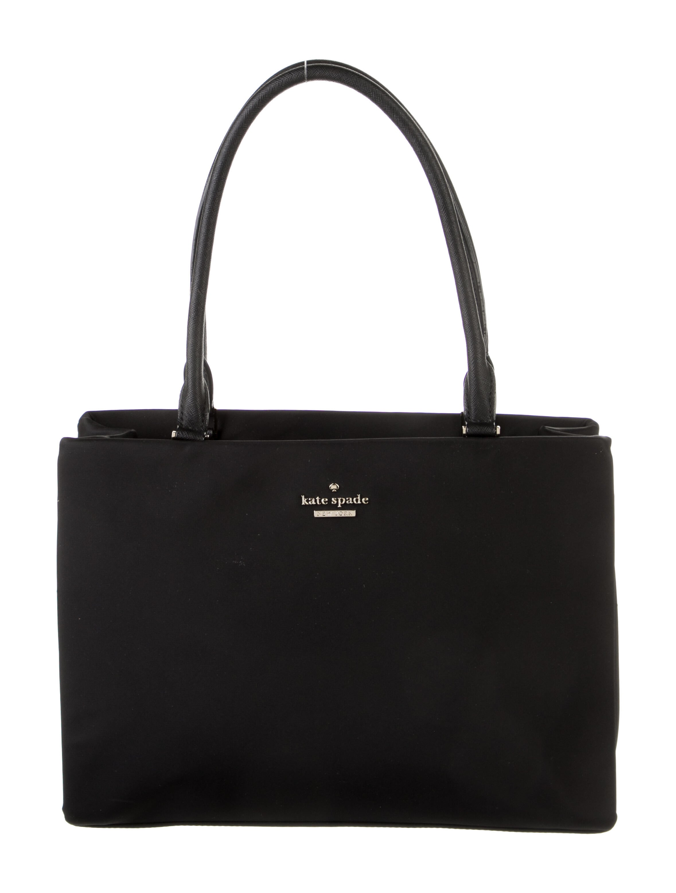 Kate Spade New York Nylon Shoulder Bag Black Handle Bags, Handbags