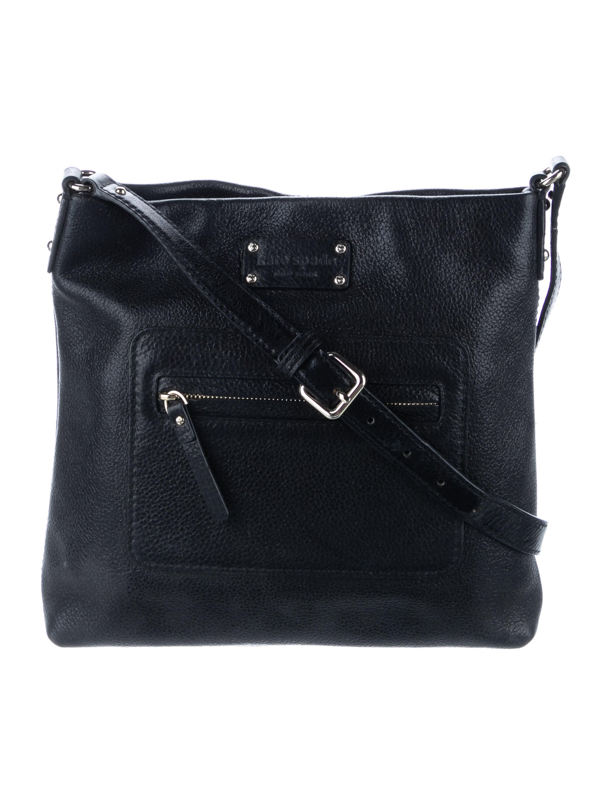 Kate Spade New York Leather Shoulder Bag Black Shoulder Bags