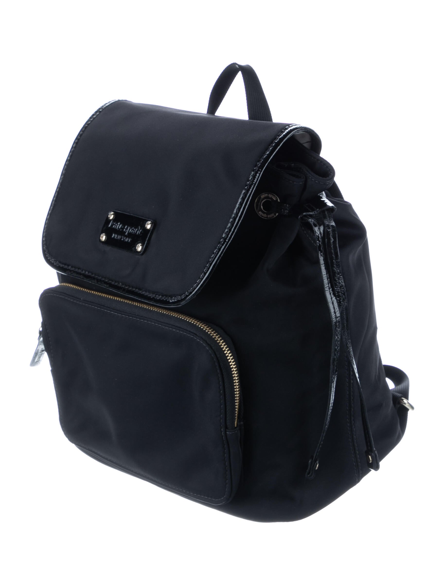 Kate Spade New York Nylon Leather Trimmed Backpack