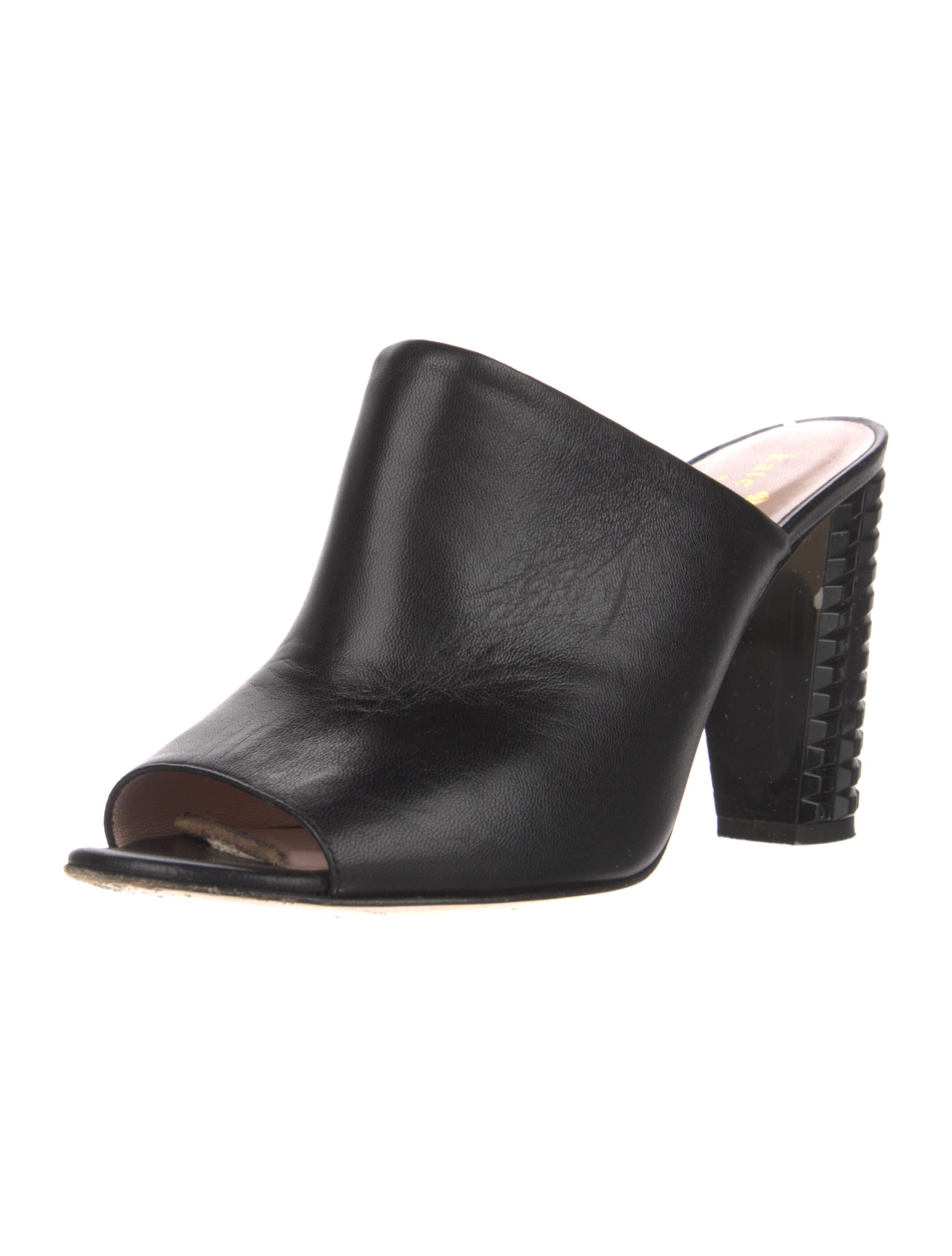 kate spade black pumps