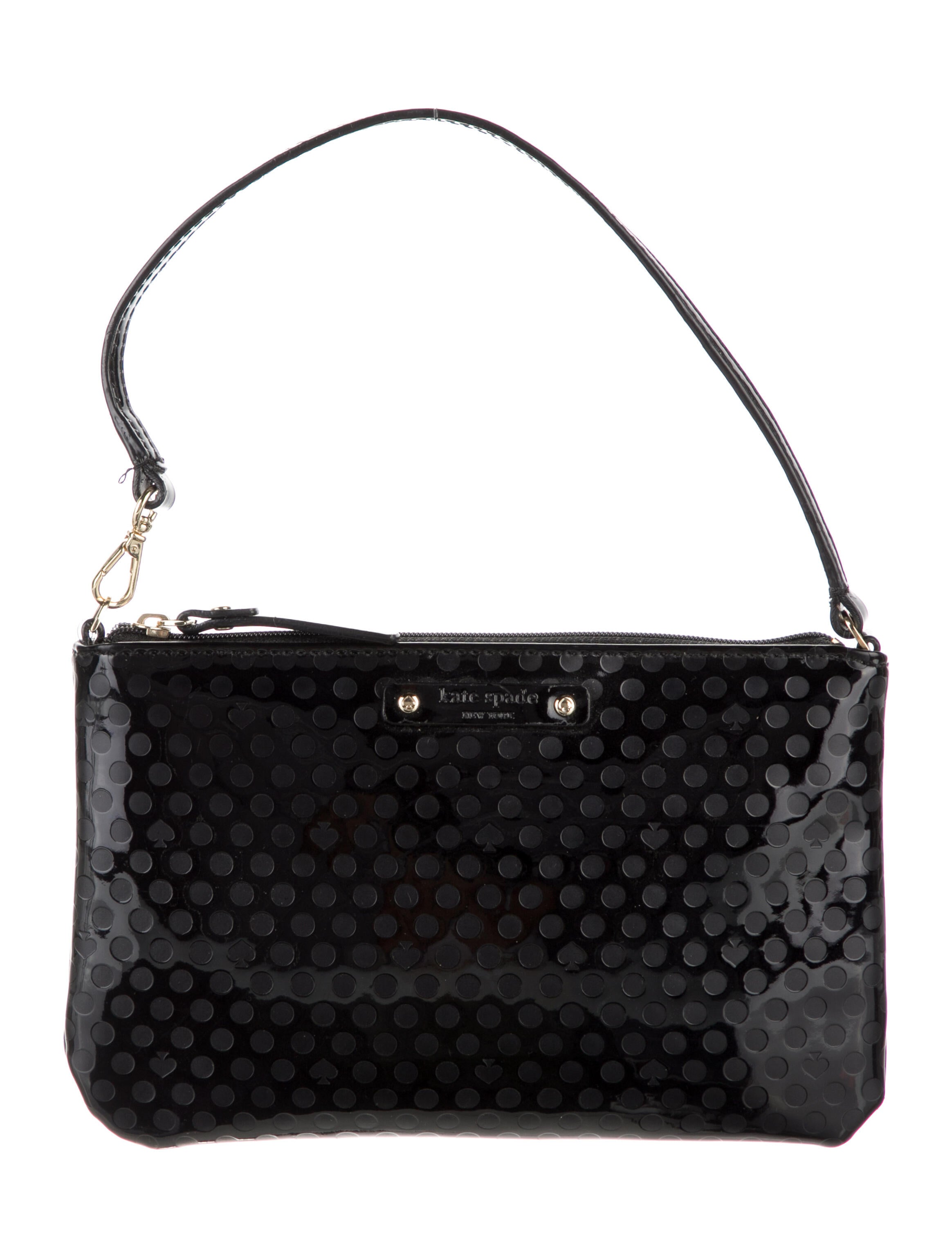 Kate Spade New York Leather Shoulder Bag Black Shoulder Bags