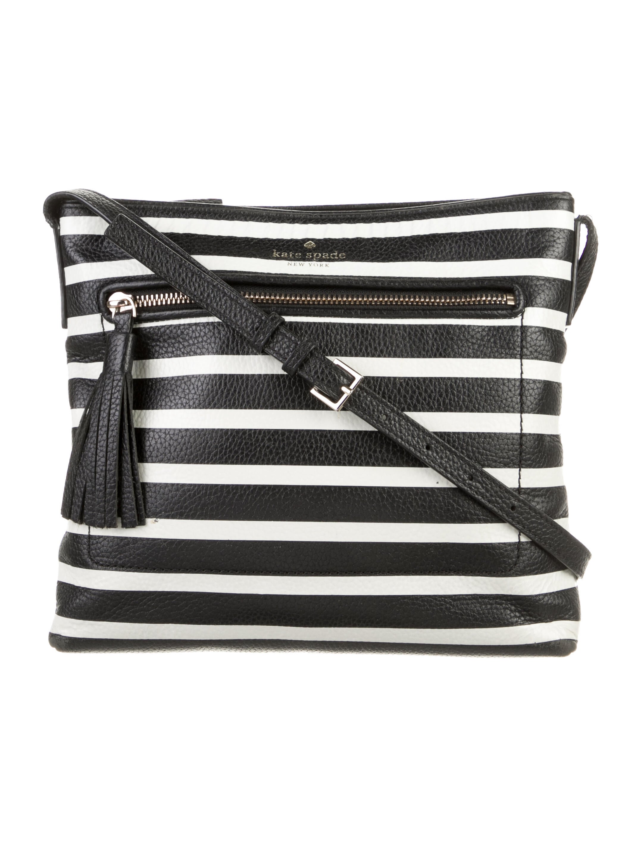 Kate Spade New York Leather Crossbody Bag Black Crossbody Bags