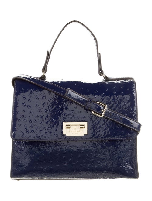 Kate Spade New York Embossed Patent Leather Handle Bag