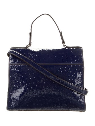 Kate Spade New York Embossed Patent Leather Handle Bag