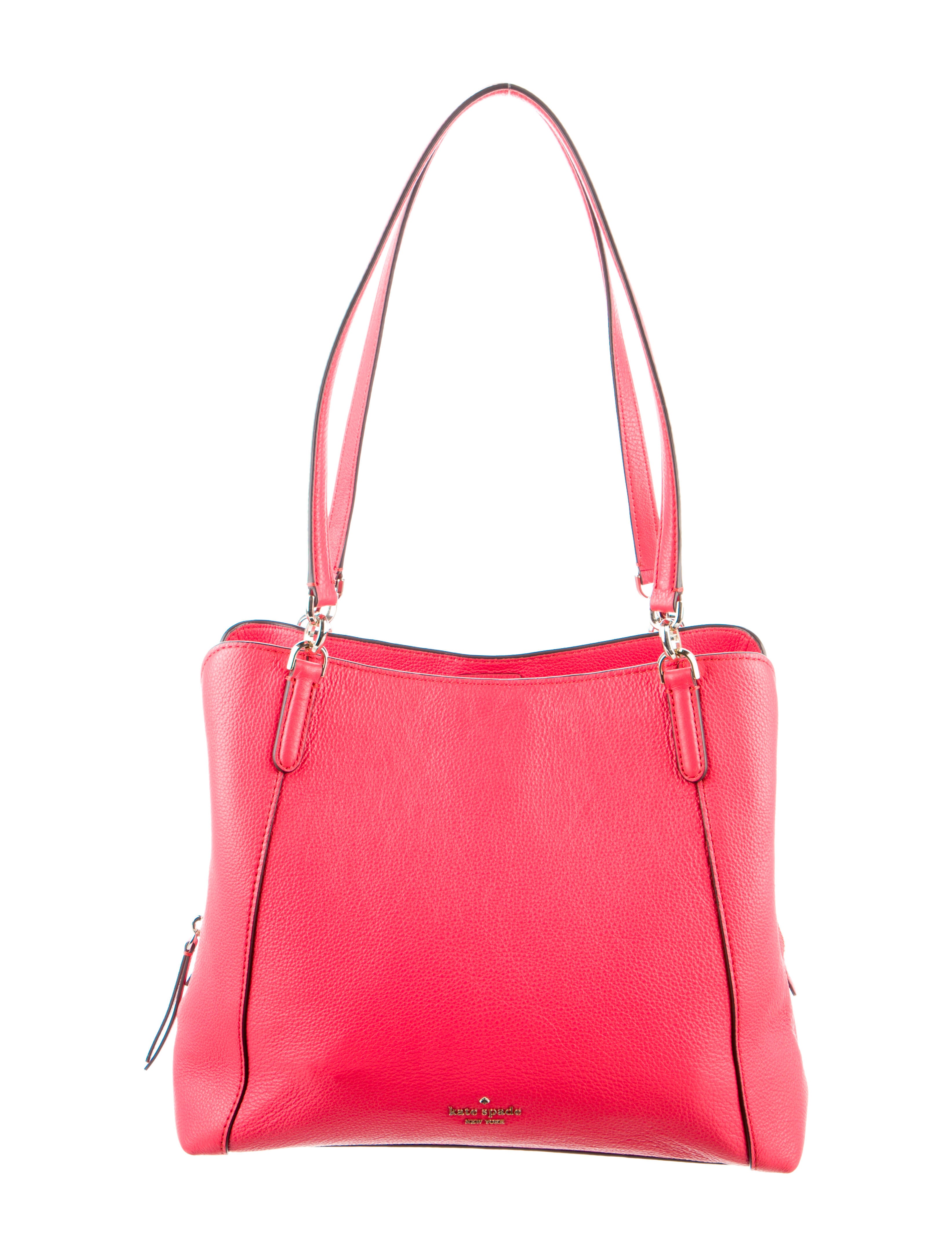 Kate Spade New York Leather Shoulder Bag Pink Shoulder Bags, Handbags