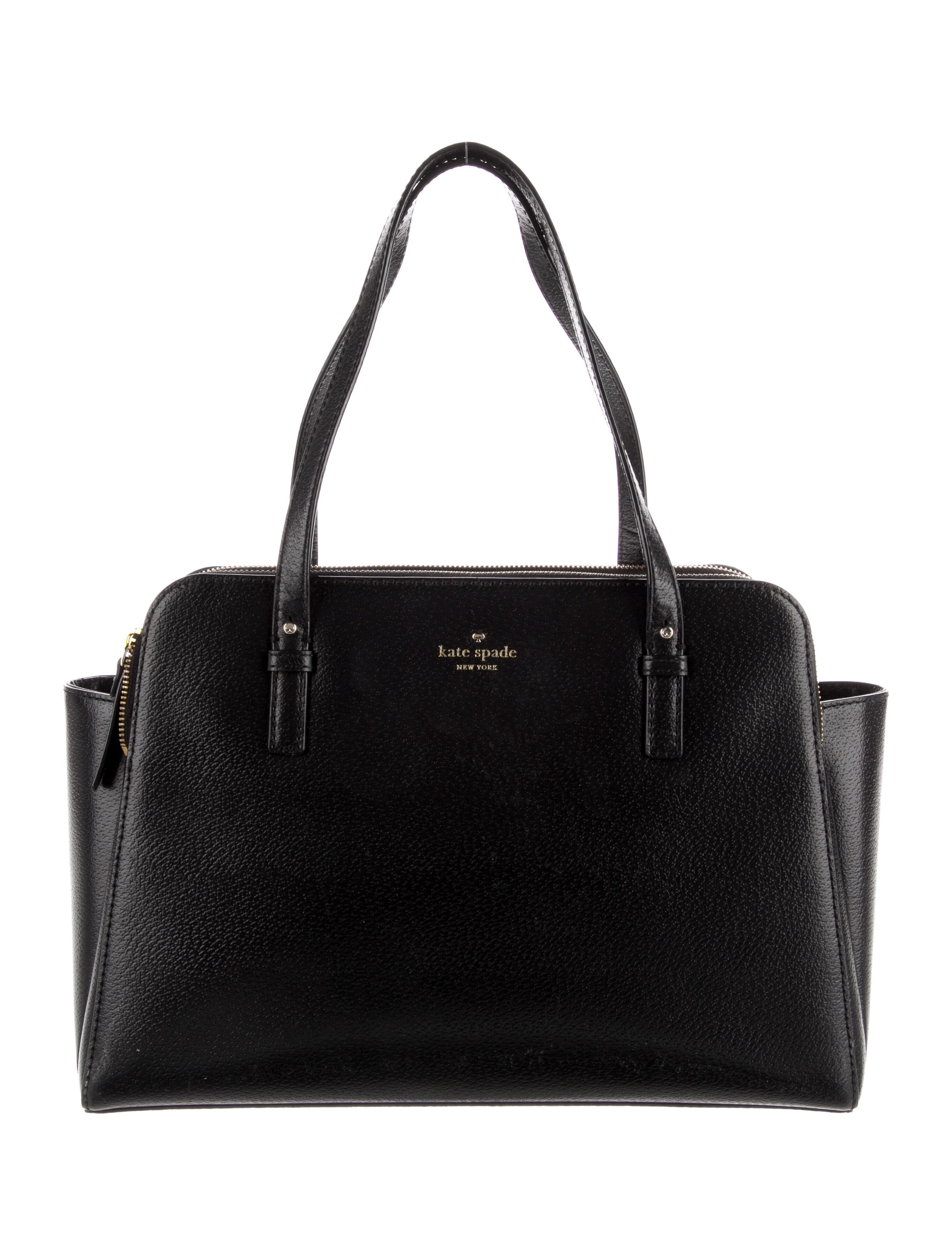 Kate Spade New York Leather Shoulder Bag Black Shoulder Bags