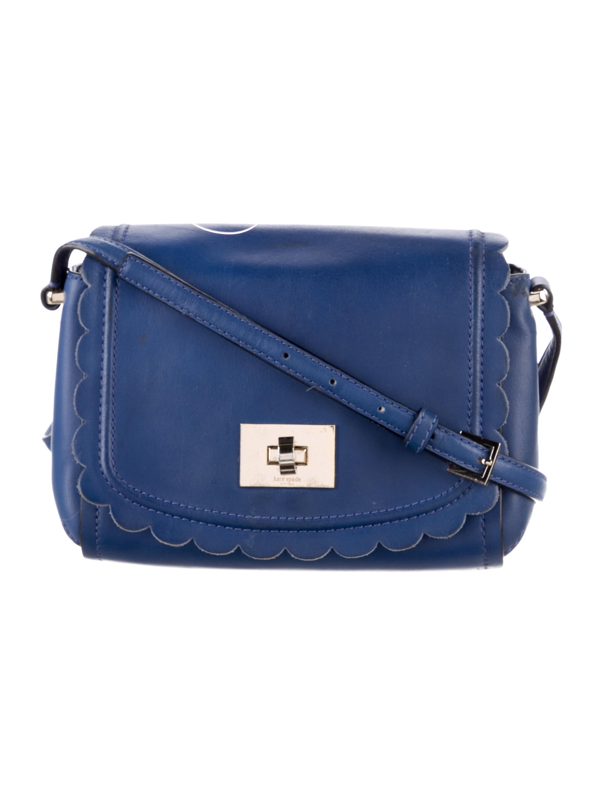 Kate Spade New York Mini Saffiano Leather Crossbody Bag Blue Crossbody Bags, Handbags