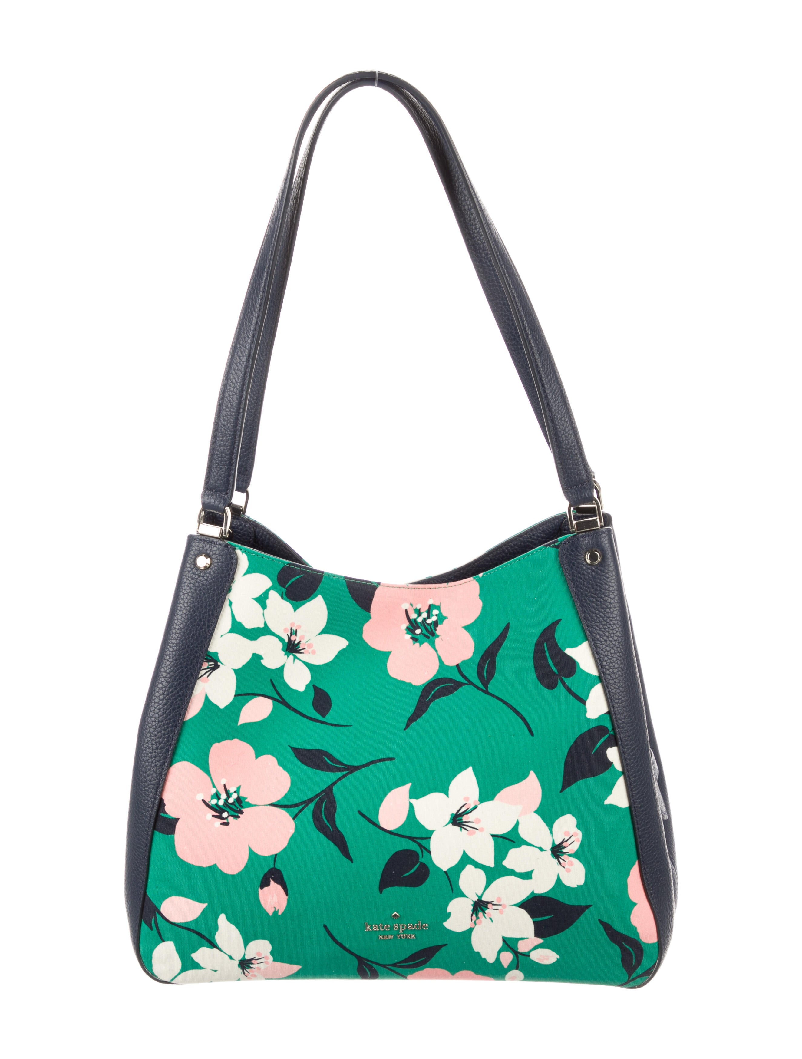 Kate Spade New York Canvas Tote Green Totes, Handbags WKA303696 The RealReal