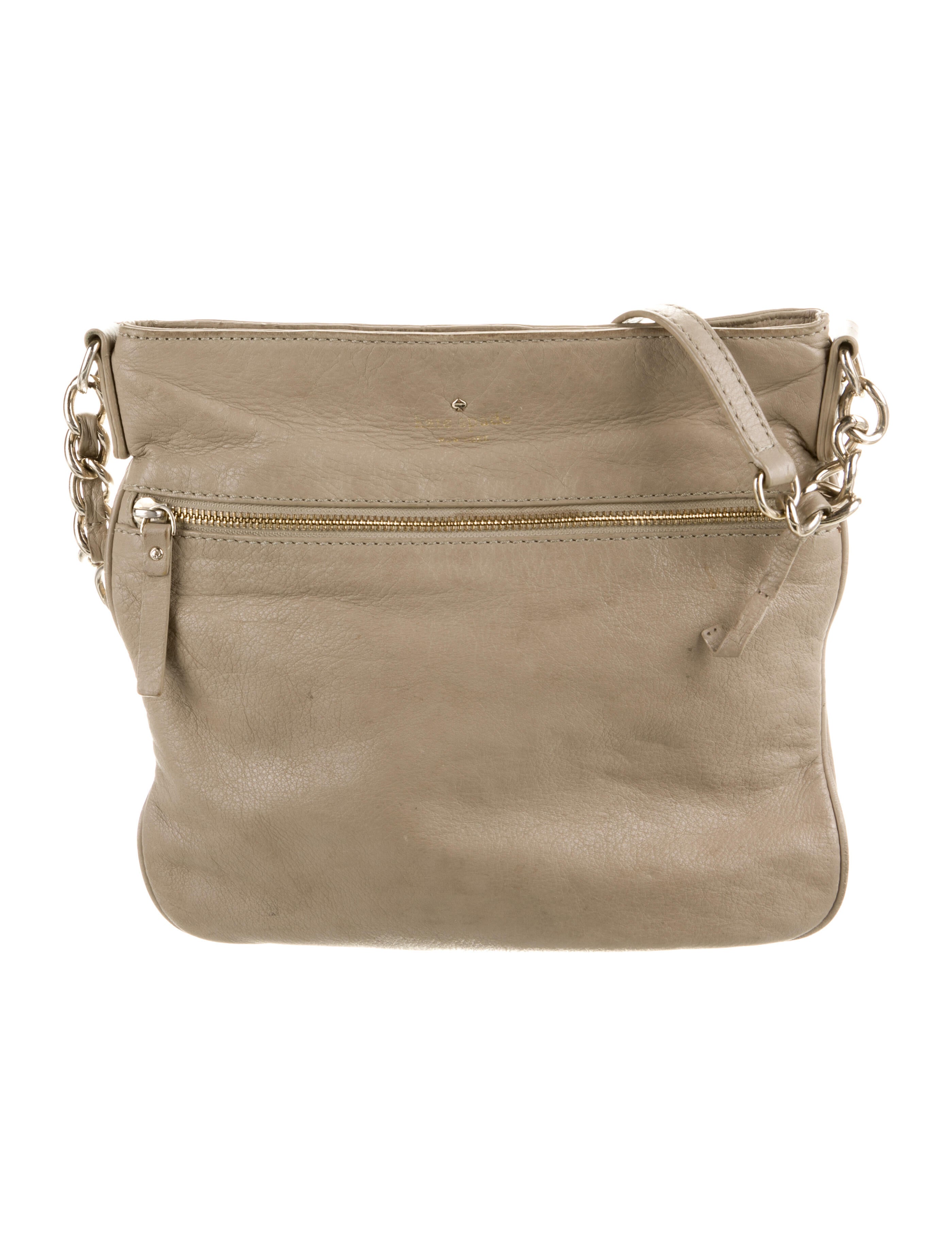 Kate Spade New York TasselAccented Leather Crossbody Bag Brown